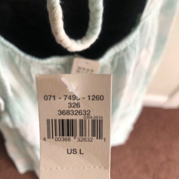 Aerie Light Blue Sleeveless Maxi Dress‎ Adjustable Straps & Tiered Skirt Large - Picture 11 of 13